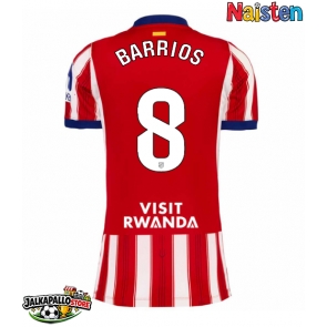 Atletico Madrid Pablo Barrios #8 Kotipaita Naisten 2026-27 Lyhythihainen